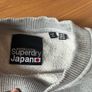 Superdry grey over sized sweater embroidery logo Image 3