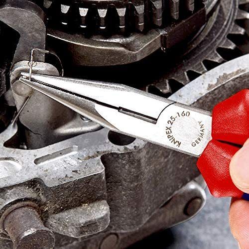KNIPEX Snipe Nose Side Cutting Pliers (Radio Pliers) (160 mm)