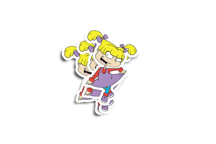 Angelica Pickles Rugrats Character Sticker 2-Pack