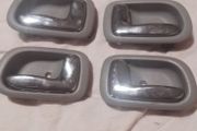 Set of 4 x Toyota Corolla E11 97-02 Interior Chrome Door Handle Pull Set