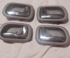 Set of 4 x Toyota Corolla E11 97-02 Interior Chrome Door Handle Pull Set
