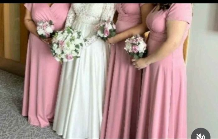 Artificial wedding bouquets