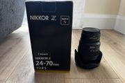 Nikon z 24-70 mm f2-8s