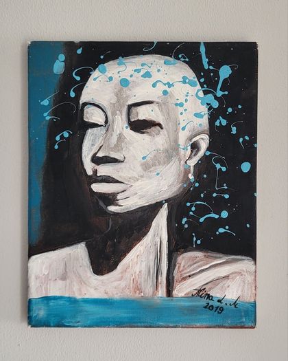 Original acrylic painting on canvas!