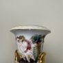 Vintage R. Capodimonte Italy Urn/Vase and Matching Lidded Sugar/Candy Dish Image 8