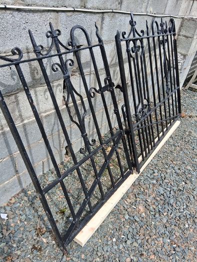 Very Heavy Wrought Iron Entrance Gates