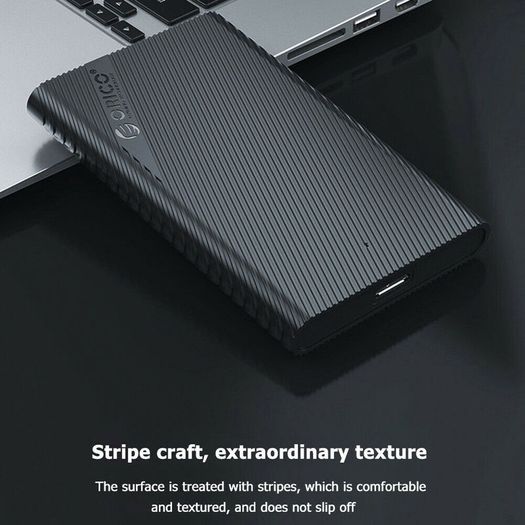 ORICO USB 3.0 (UASP) 5Gbps to SATA 2.5" HDD/SSD Enclosure with Auto Sleep Mode (Brand New/Warranty)