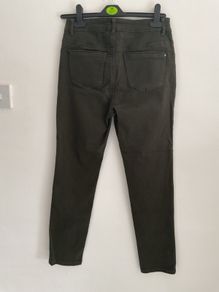 jeans burgundy straight leg jeans size 10