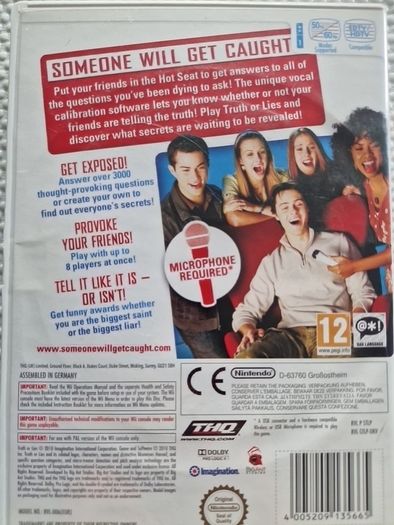 True or Lies Nintendo Wii Games Original