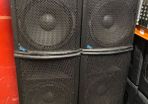 Martin Mach PA Speakers 4 x 15