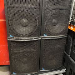 Martin Mach PA Speakers 4 x 15" Full Range Speakers