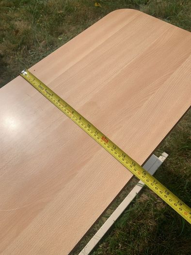 Adjustable height table for the infirm