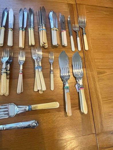 Antique Fish Cutlery Collection