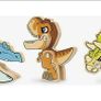 Jurassic World Wooden Dinosaurs 3 Pack Image 3