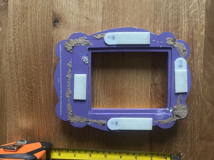 Peephole frame from Friends TV series