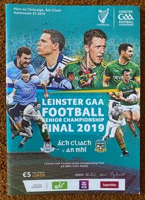 2019 Dublin v Meath - GAA Leinster Senior Football Final Programme