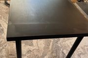 Lovely Small Black 3.5Ft Kitchen Dining Table - Can Deliver