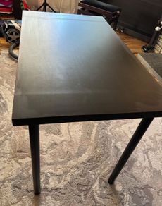 Lovely Small Black 3.5Ft Kitchen Dining Table - Can Deliver