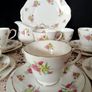 Boxed Duchess English Bone China 21 Ps Tea Set "Carnation" Image 3