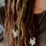 One Jumbo Ethically Sourced Bone Spine Vertebrae Dreadlock Bead Image 4
