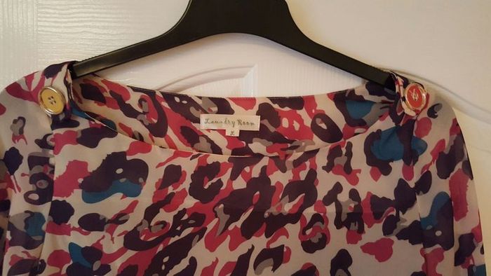Laundry Room print tunic style dress