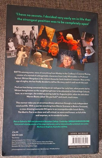 Miriam Margolyes / This Much is True / 2021