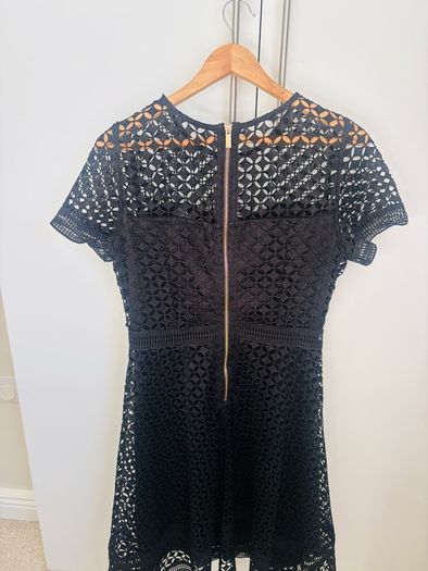 Sosandar Black Dress