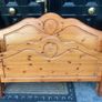 Very Solid 4Ft 6 Double Wooden Bed Frame - Can Deliver Image 2
