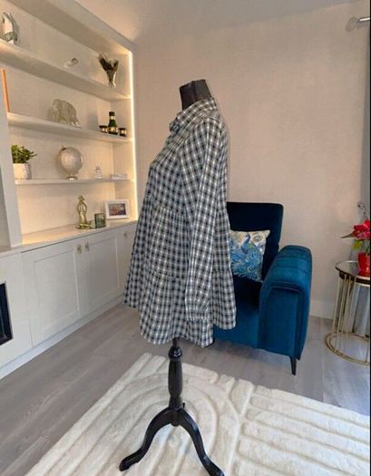 Ladies Black & White Check Dress from Zara. Size Xs UK 6 / EU 34