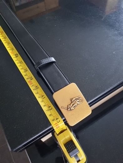 Ralph Lauren brass buckle belt