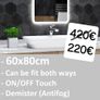 LED Bathroom Mirror Makeup Cosmetic Mirror Image 4