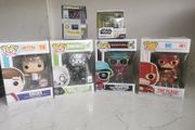 Mixed Funko Pop and collectible figure bundle in great condition