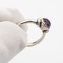 Vintage Amethyst Silver Ring Image 6