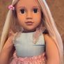 Our Generation doll, hairstyling chair, and accessories Image 3