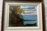 Quiet Mooring   Artist: May McDonald signed lower right "MAY MCDONALD