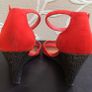 Size 5 Orange Suede Leather Wedges by Next Image 5
