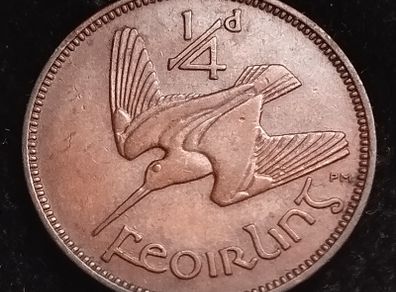 #863 - Ireland - 1932 - Farthing - KM.1
