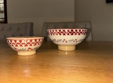 Nicholas Mosse Retired Creeping Flower Bowls