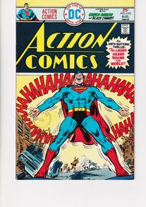 Action Comics #450 The Laugh Heard Around The World 1975 Dc Bronze Age Comic