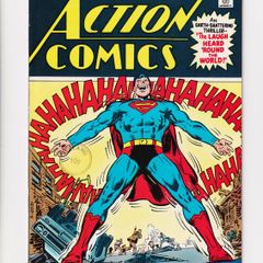 Action Comics #450 The Laugh Heard Around The World 1975 Dc Bronze Age Comic