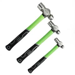 Dsd Tools 3pc Ball Pein Hammer With Fibreglass Handle