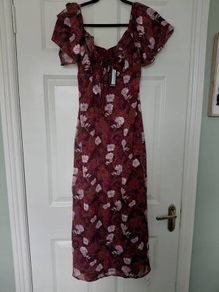 Boohoo midaxi dress