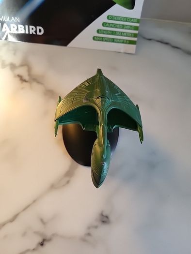 star trek eaglemoss romulan warbird