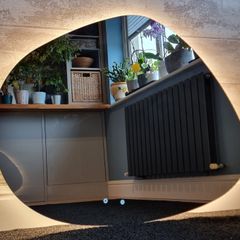 LED Bathroom Mirror 100x77cm Made in EU