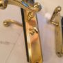 Brass indoor door handles Image 3