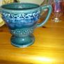nice shamrock and celtic  designed cup Image 2