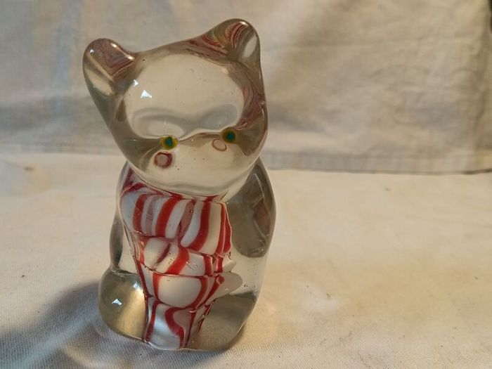 A Pair of Glass Paperweights