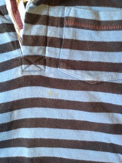 NEXT Age 2-3 Blue Striped Top / Shirt