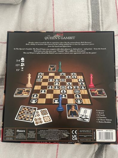 The Queens Gambit board game