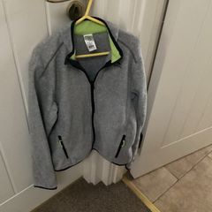 Grey Decathlon fleece top age 10/11
